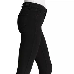 Paige High-Rise Skinny in Black - Worn once